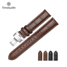 Strap Watch Leathar fíor le Féileacán Búcla