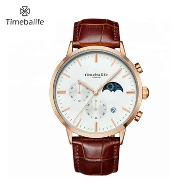 Rose Gold mBan Moonphase Watch