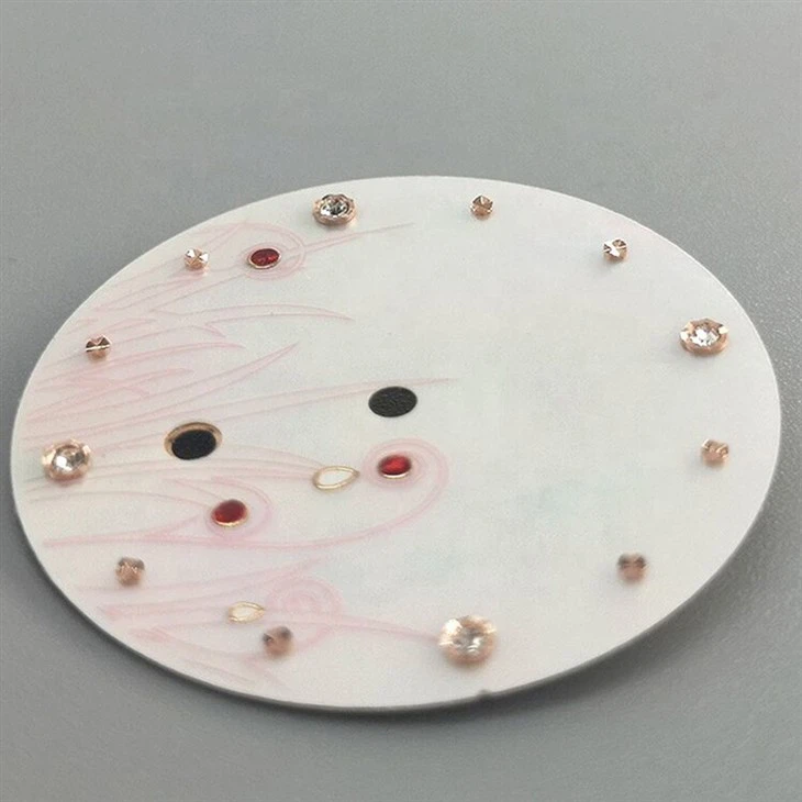Mother Of Pearl Dial Caladiumwatch Dial
